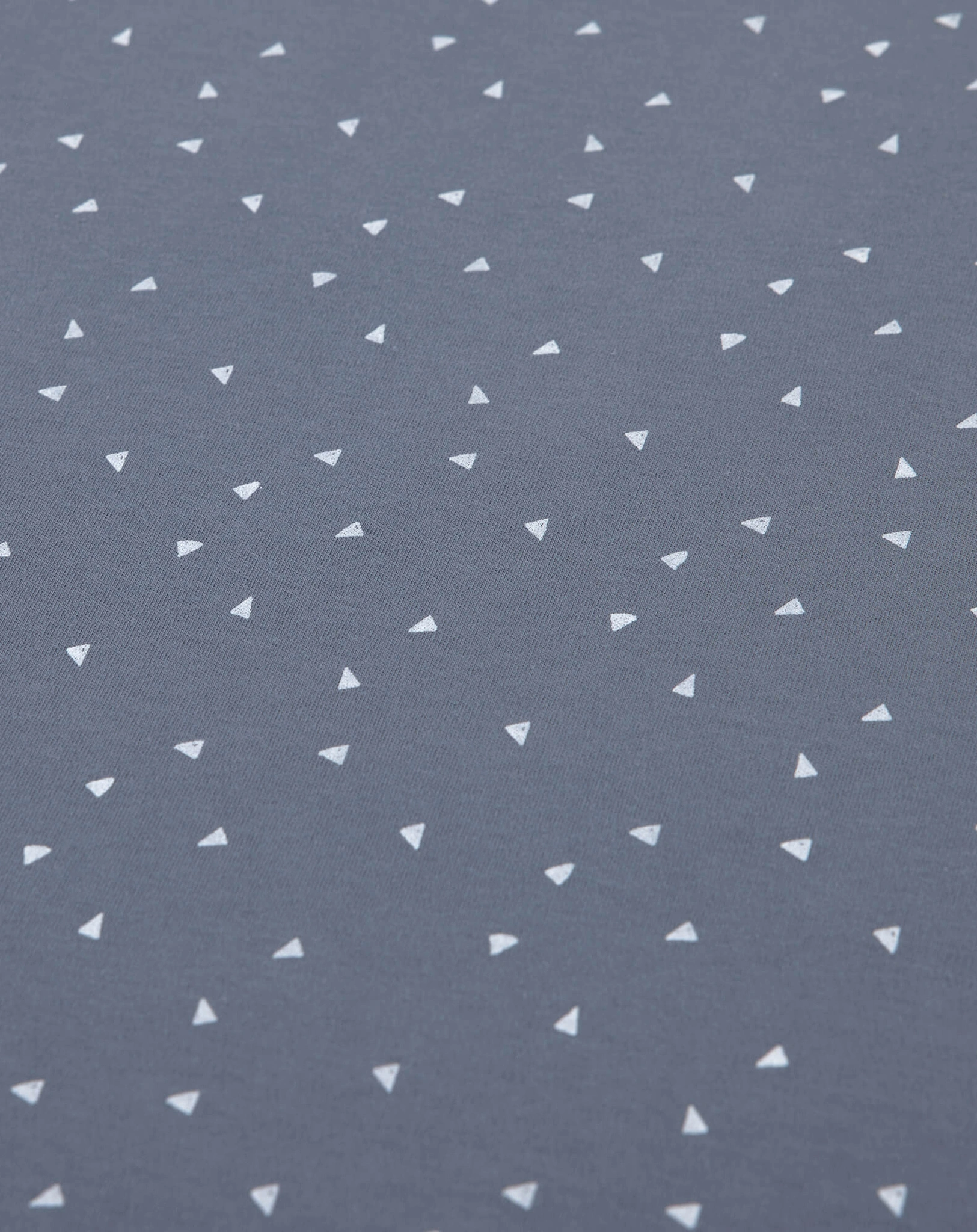Babydecke TRIANGLE (80x80) in blue