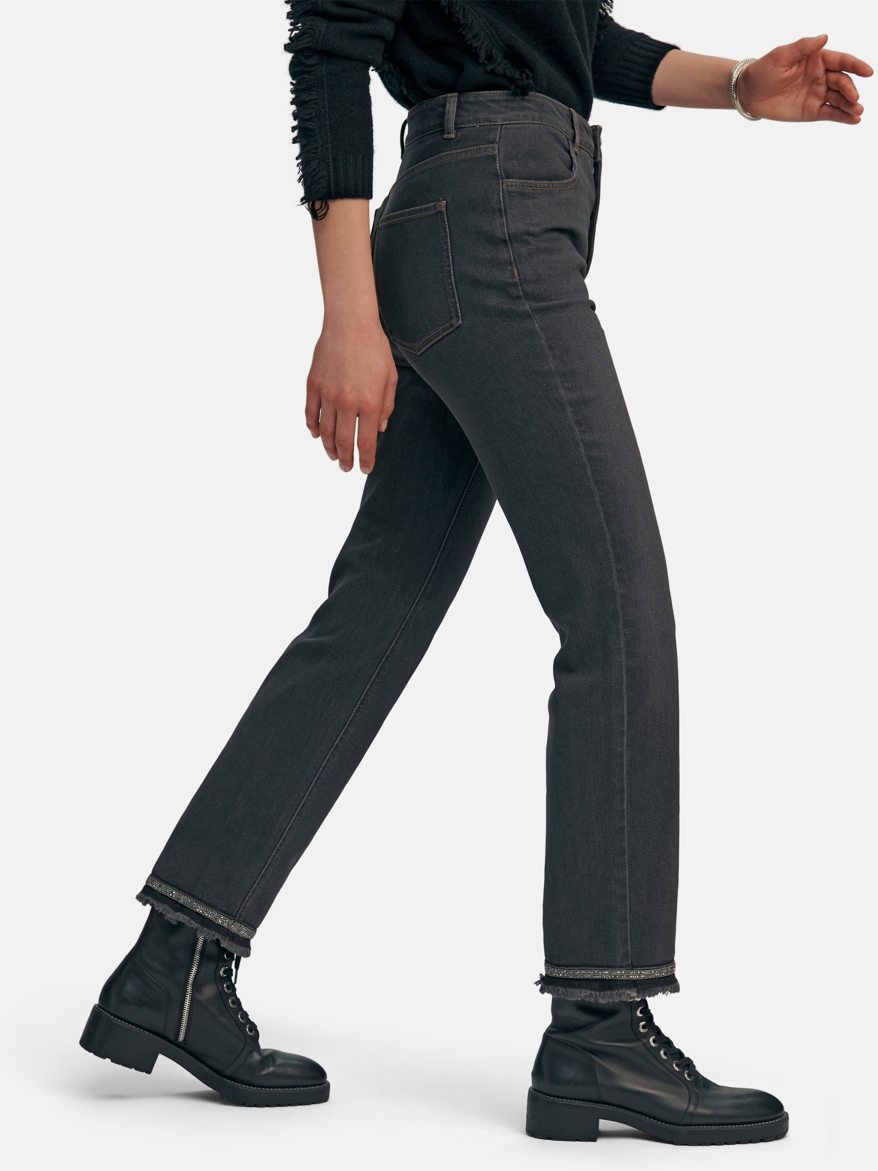 Knöchellange Jeans Passform Barbara