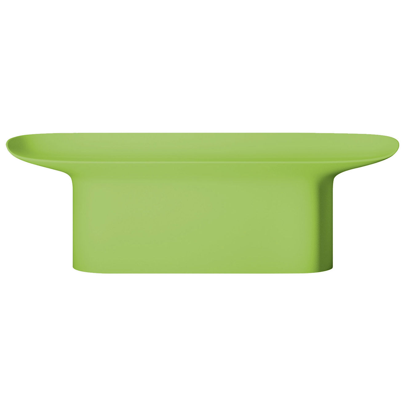 Serralunga Banc Luba Design par Lonna Vautrin pomme verte - 141x49x45.5 cm