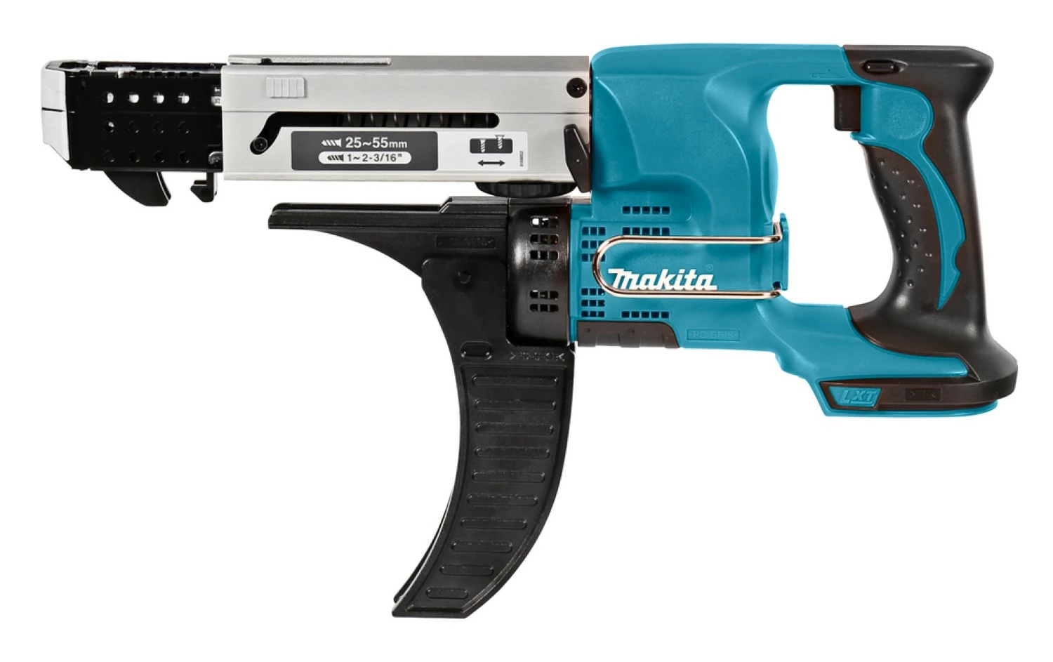 Makita DFR550RMJ 18V Li-Ion accu schroefautomaat / bandschroefmachine set (2x 4.0Ah accu) in Mbox - 25-55mm