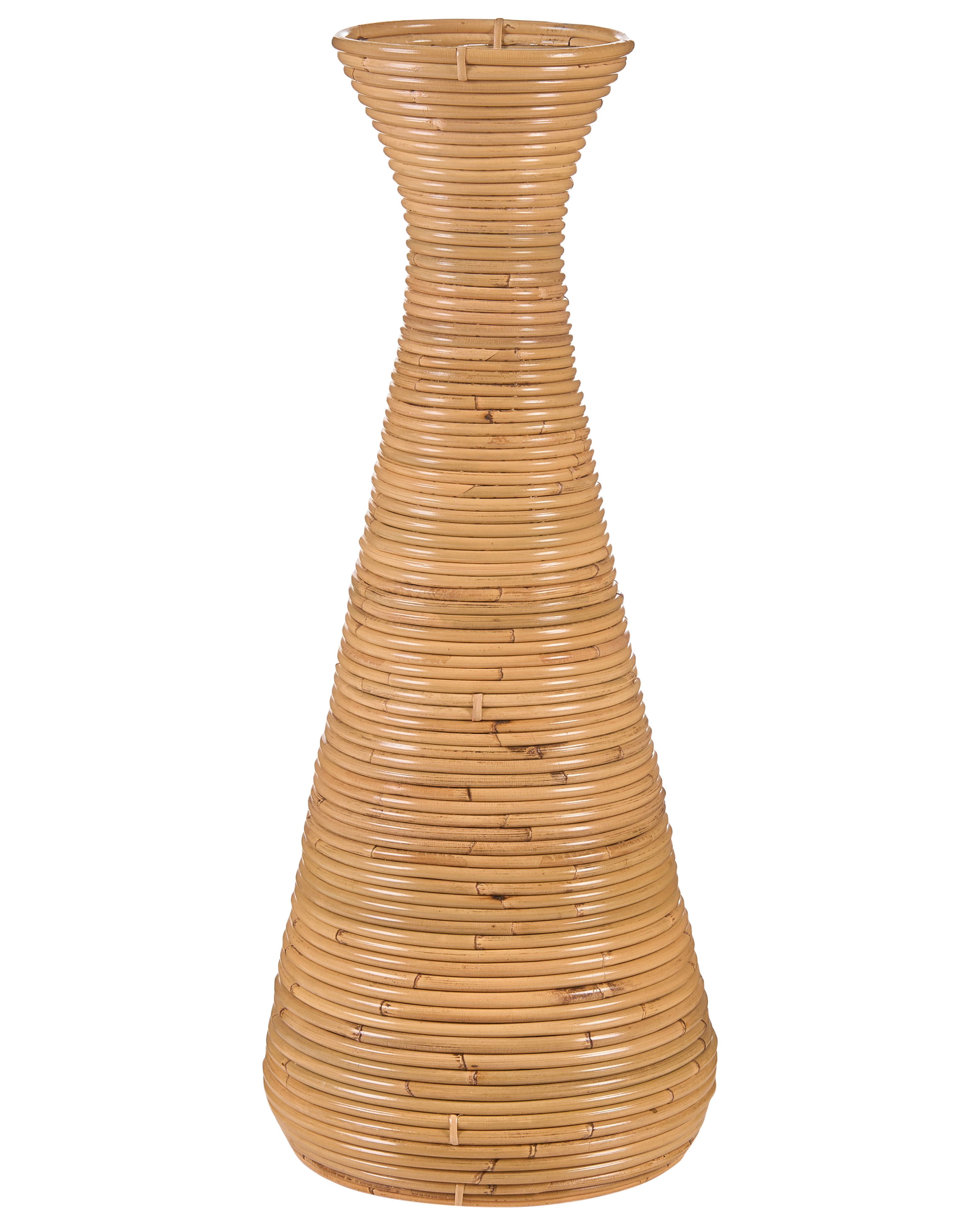 Decoratieve vaas NIDRI Rotan 70 cm Natuurlijk