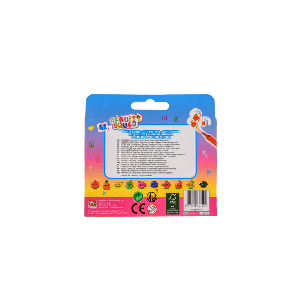Fruity Squad stiften met geur set van 8