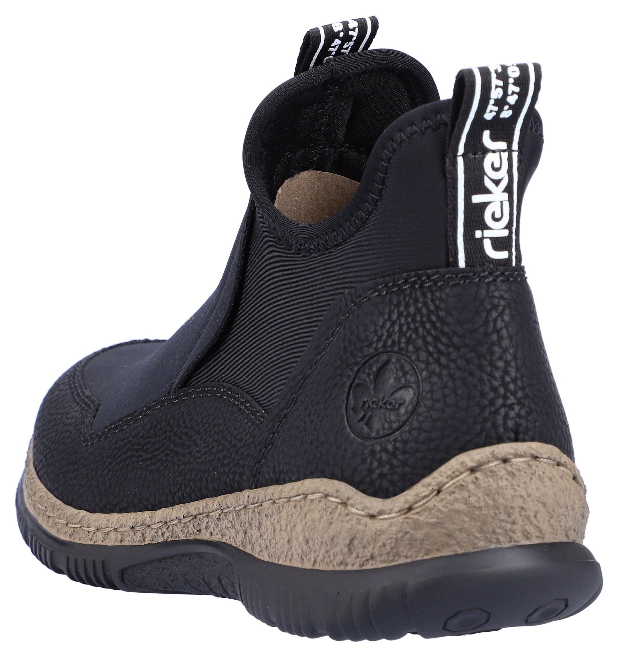 Rieker Schlupfboots  mit Logoschriftzug