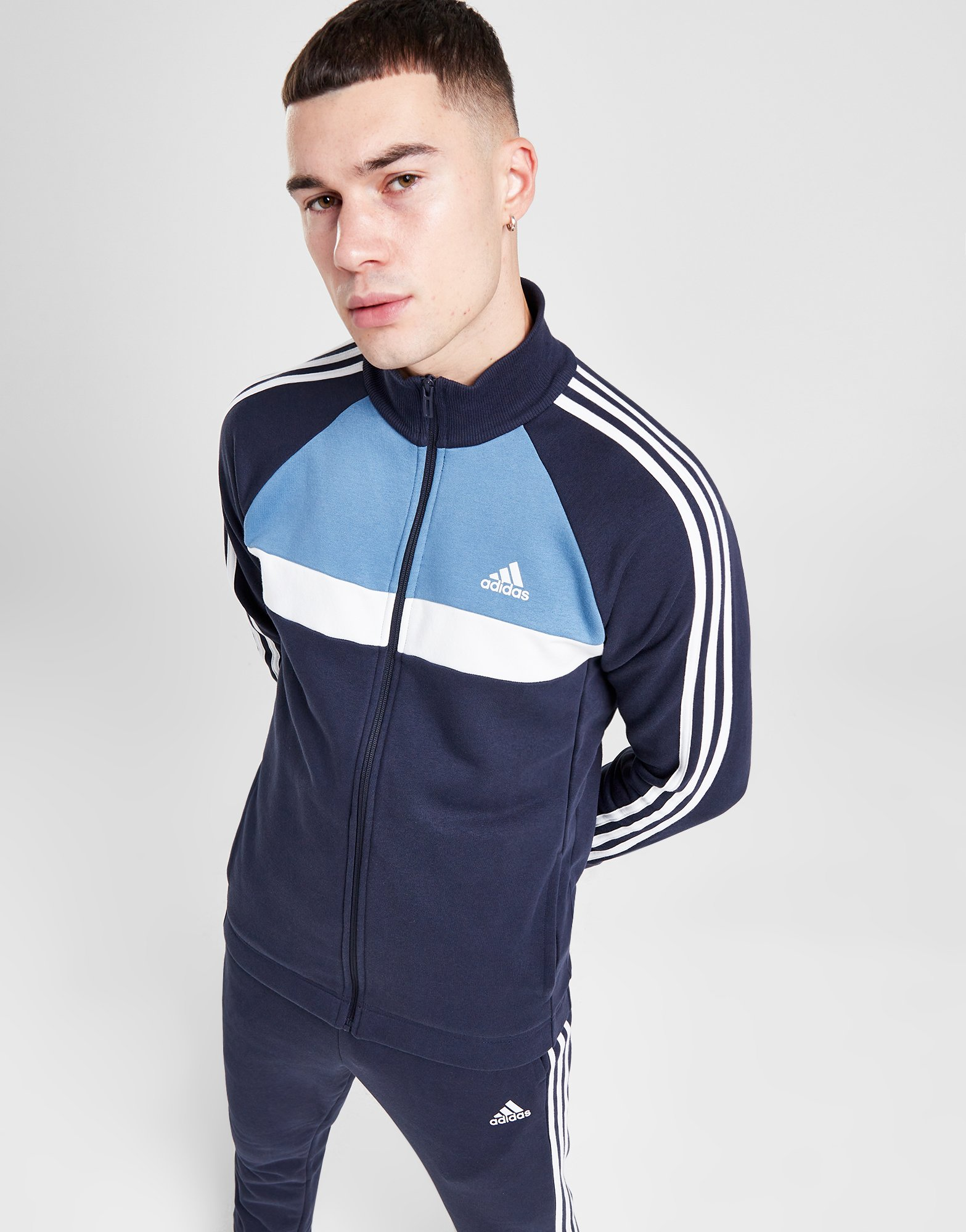 adidas Survêtement Badge of Sport Colour Block Fleece Homme