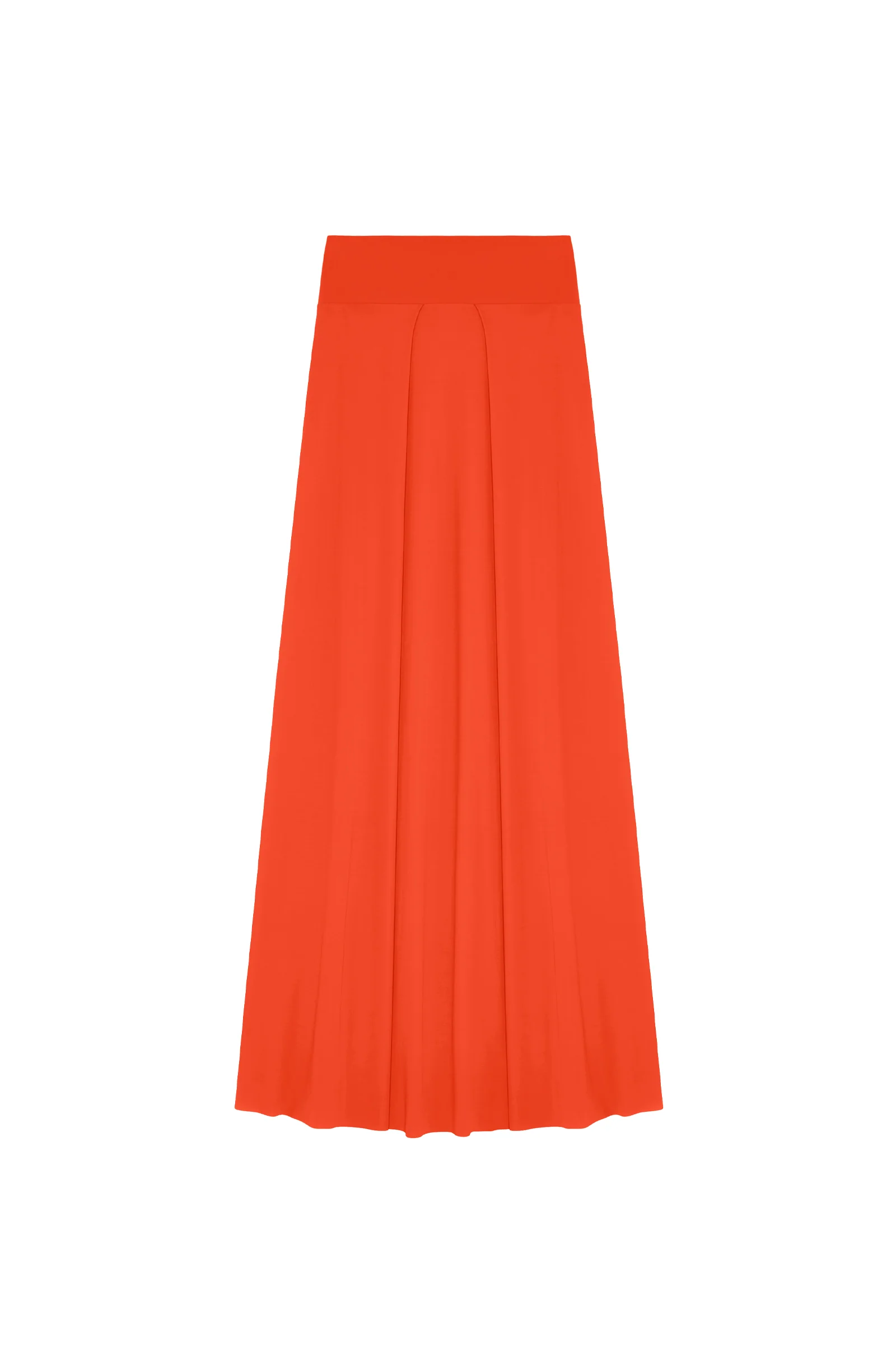 jax Jupe longue fendue orange Orange
