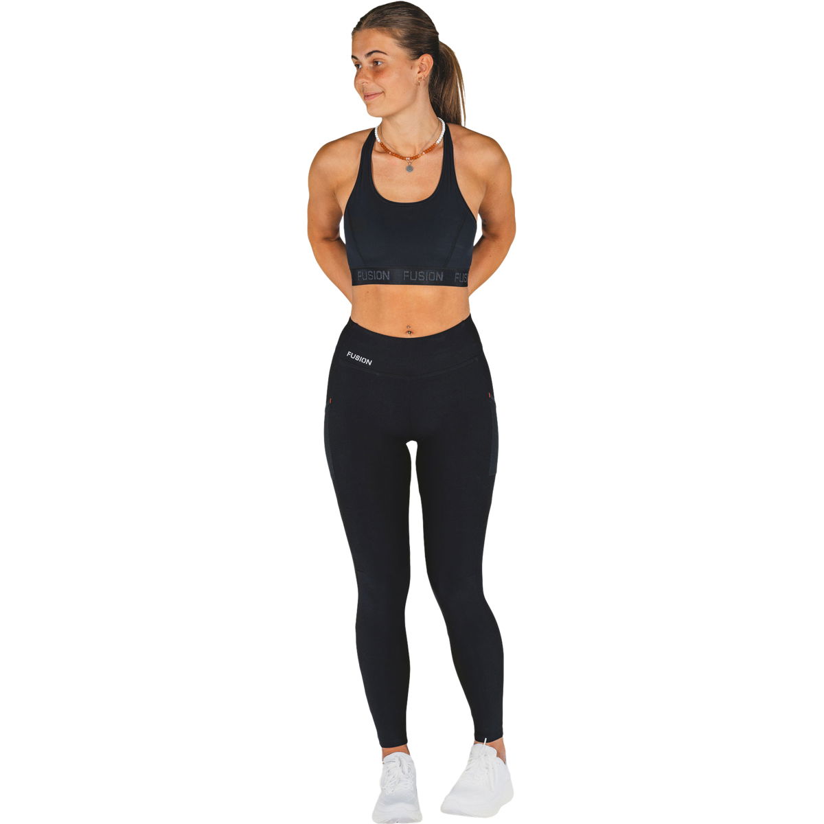 FUSION Gym High Waist Træningstights Dame