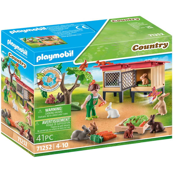 PLAYMOBILPLAYMOBIL   Country 71252 Kaninchenstall