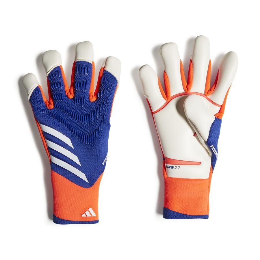 adidas Gants de Gardien Predator Pro Hybrid Advancement - Bleu/Rouge/Blanc