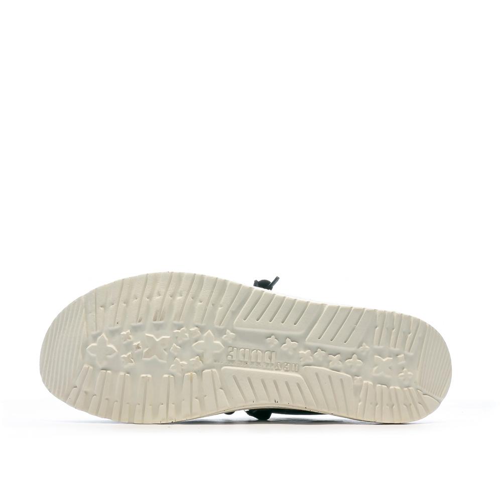 Hey Dude Chaussures Noir Homme Hey Dude Wally Stretch Canvas