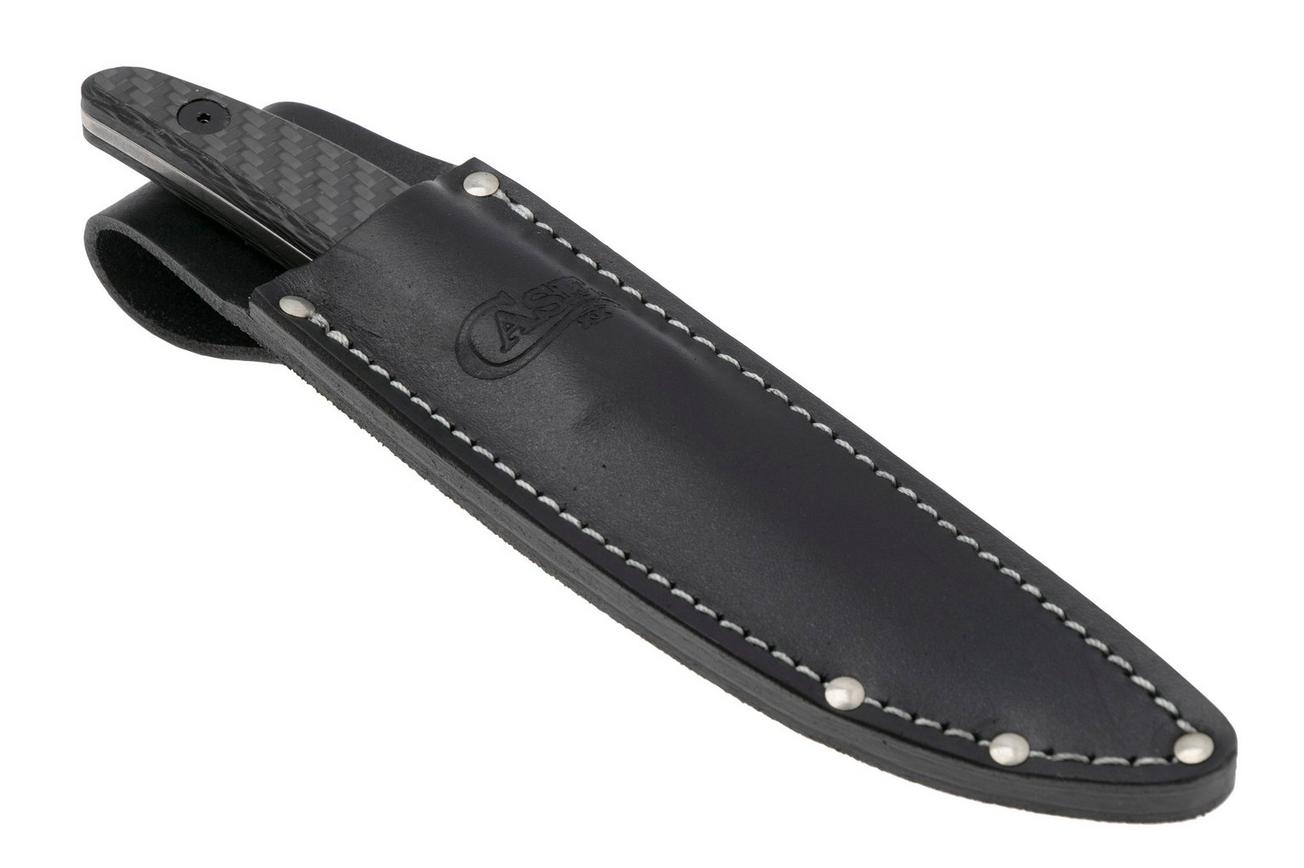 Case Hunter CT2, 76936 Stonewashed S35VN Black Carbon, jachtmes