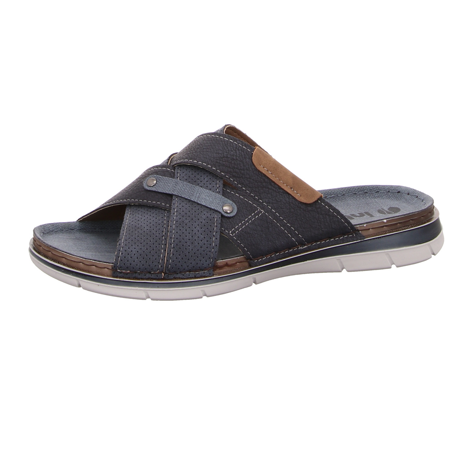 Oskar Bold Pantolette blau blau