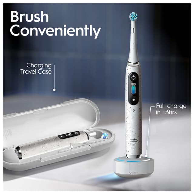 Oral-B iO 10 elektrisk tandbørste 387255 (hvid stjernestøv)