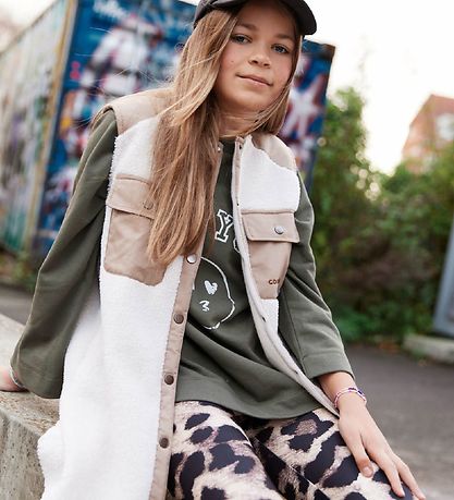 Cost:Bart Sweatshirt - Übergröße - Oversize - Deep Lichen Green