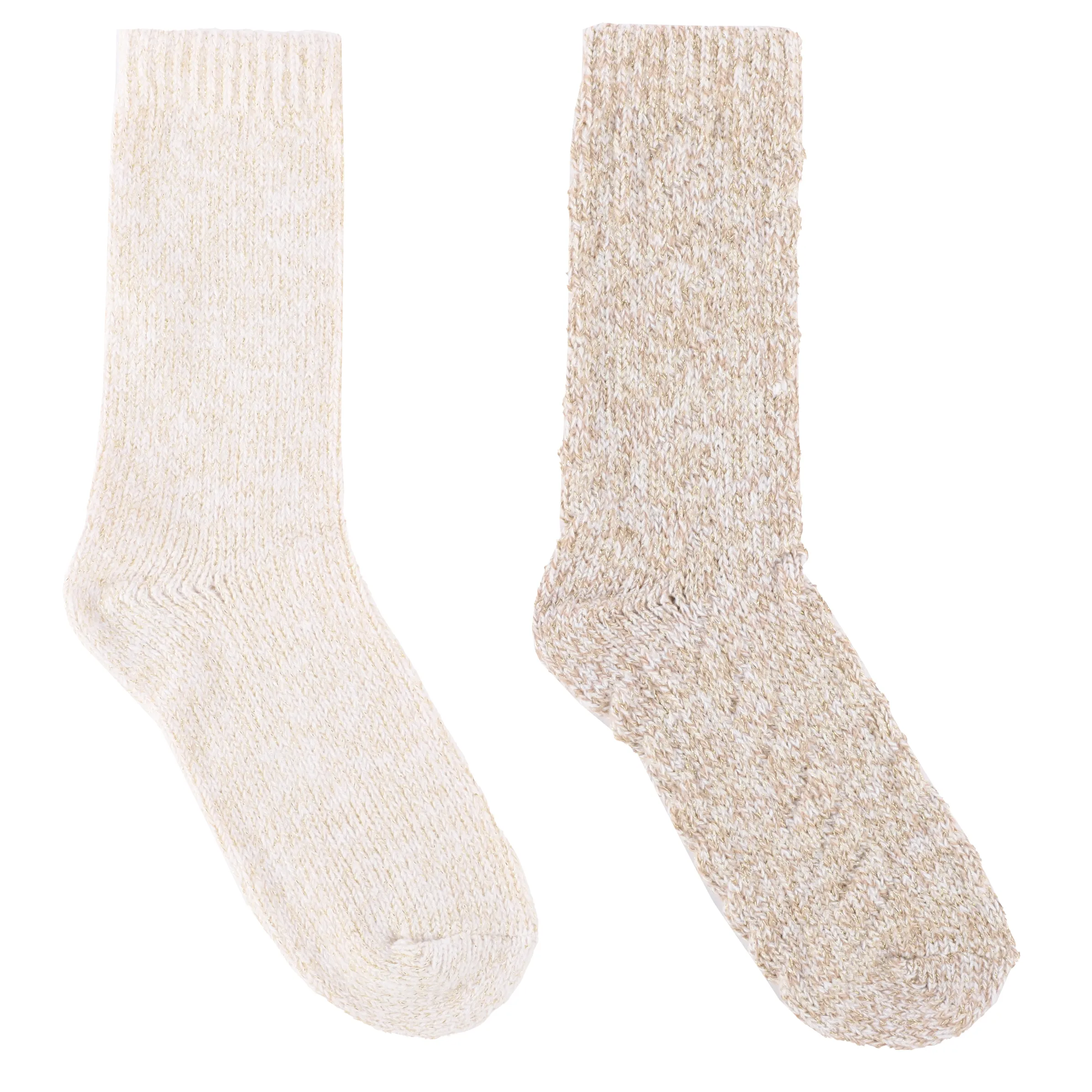 Damen Lurexsocken im 2er Pack