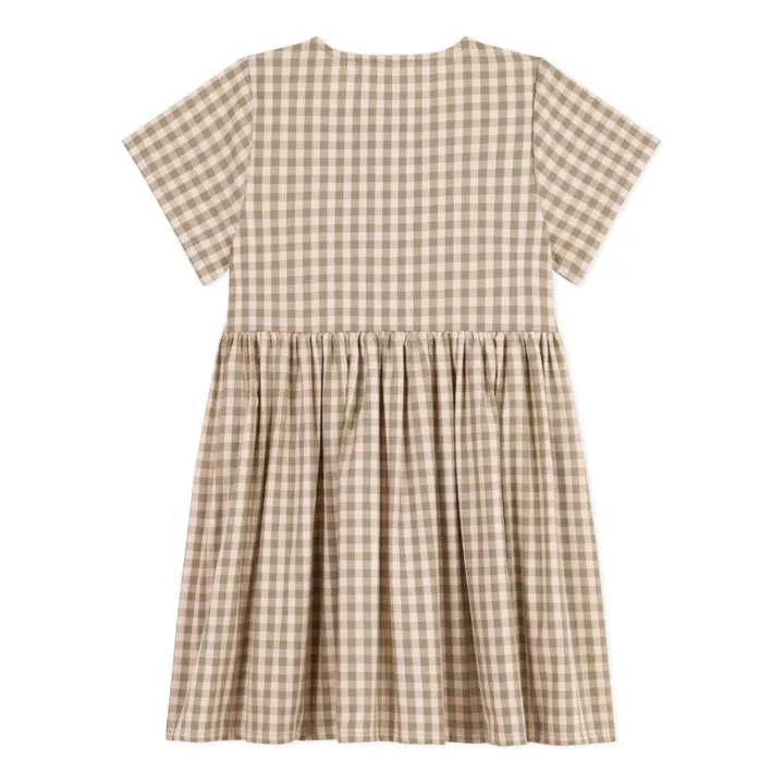 Petit Bateau Robe Melina Seersucker | Rose poudré