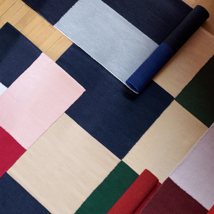HAY - Ethan Cook Flat Works Teppich, 170 x 240 cm, braun