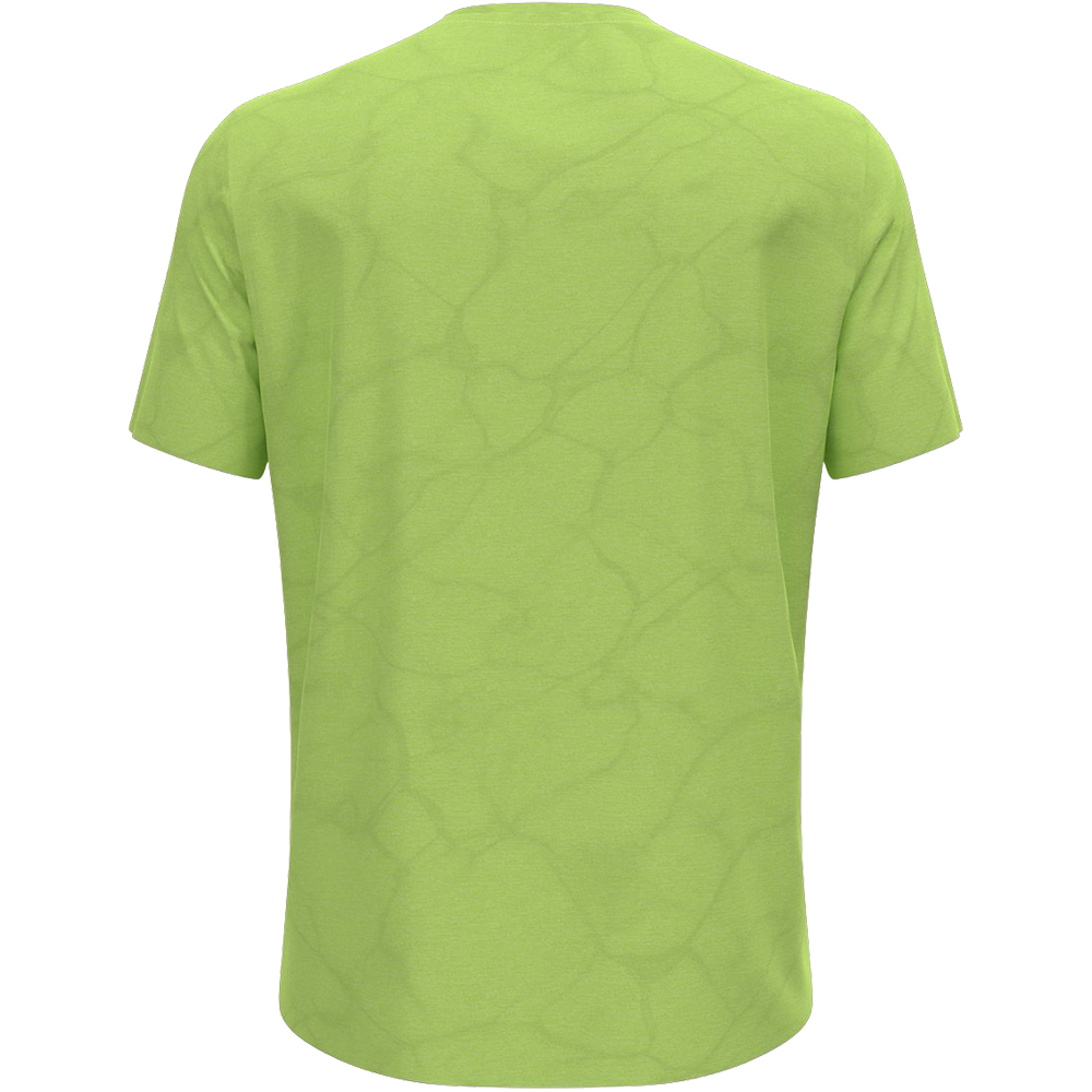 Odlo Zeroweight Engineered Chill-Tec Laufshirt Herren sharp green melange