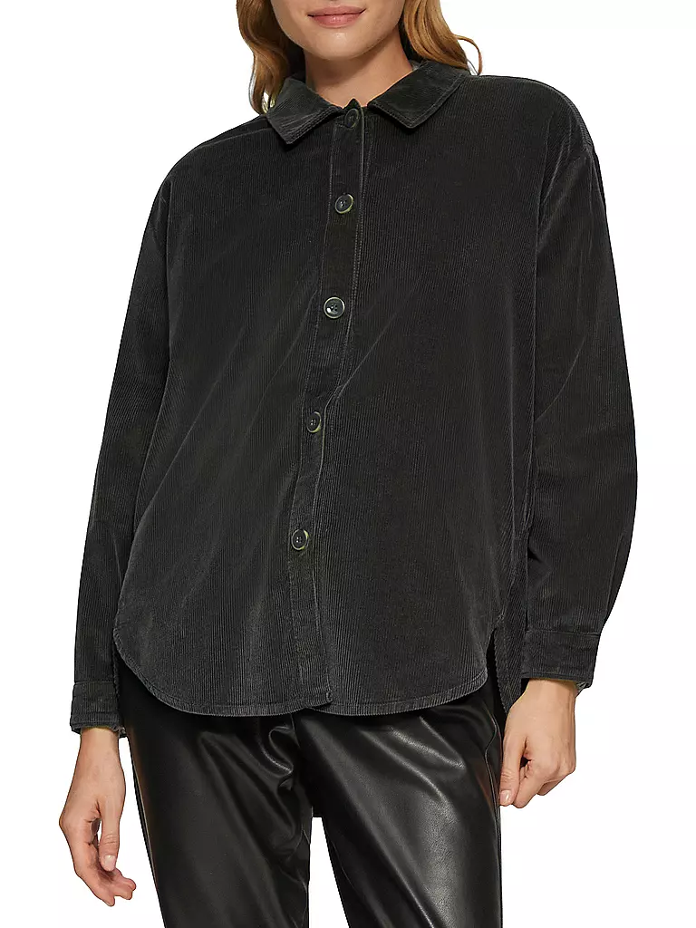 S.OLIVER Overshirt schwarz