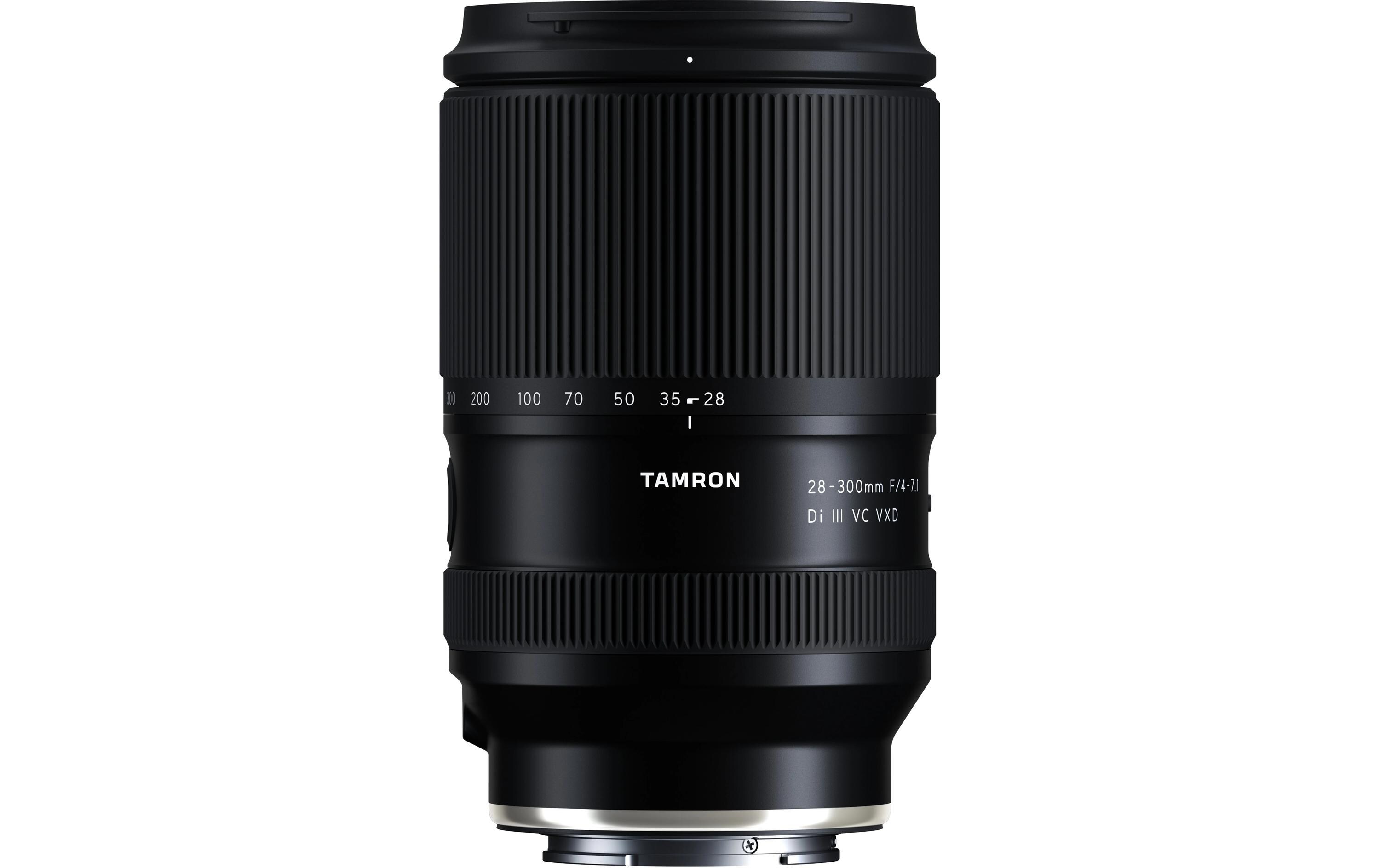 Zoomobjektiv AF 28-300mm F/4-7.1 Di III VC VXD Sony E-Mount<br>Vielseitiges All-in-One-Zoom, das von Weitwinkel bis Teleobjektiv reicht