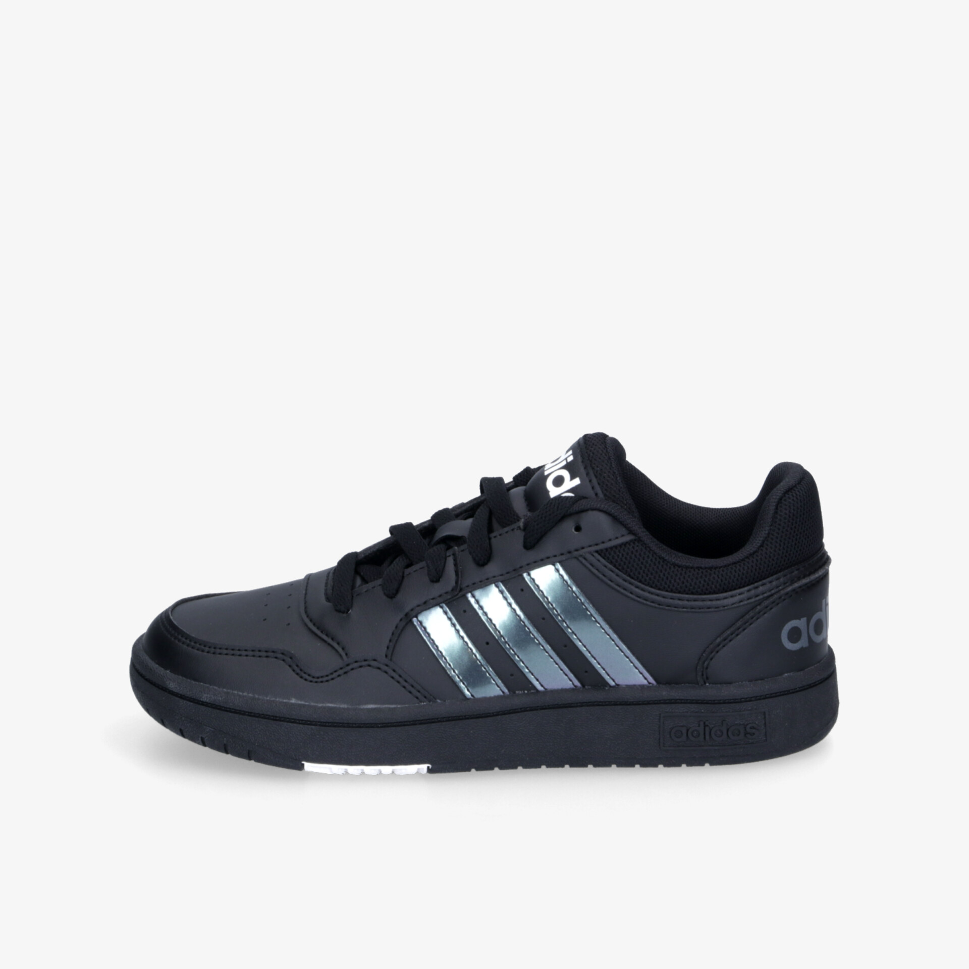 adidas Hoops 3.0K Kinder Sneaker Low schwarz