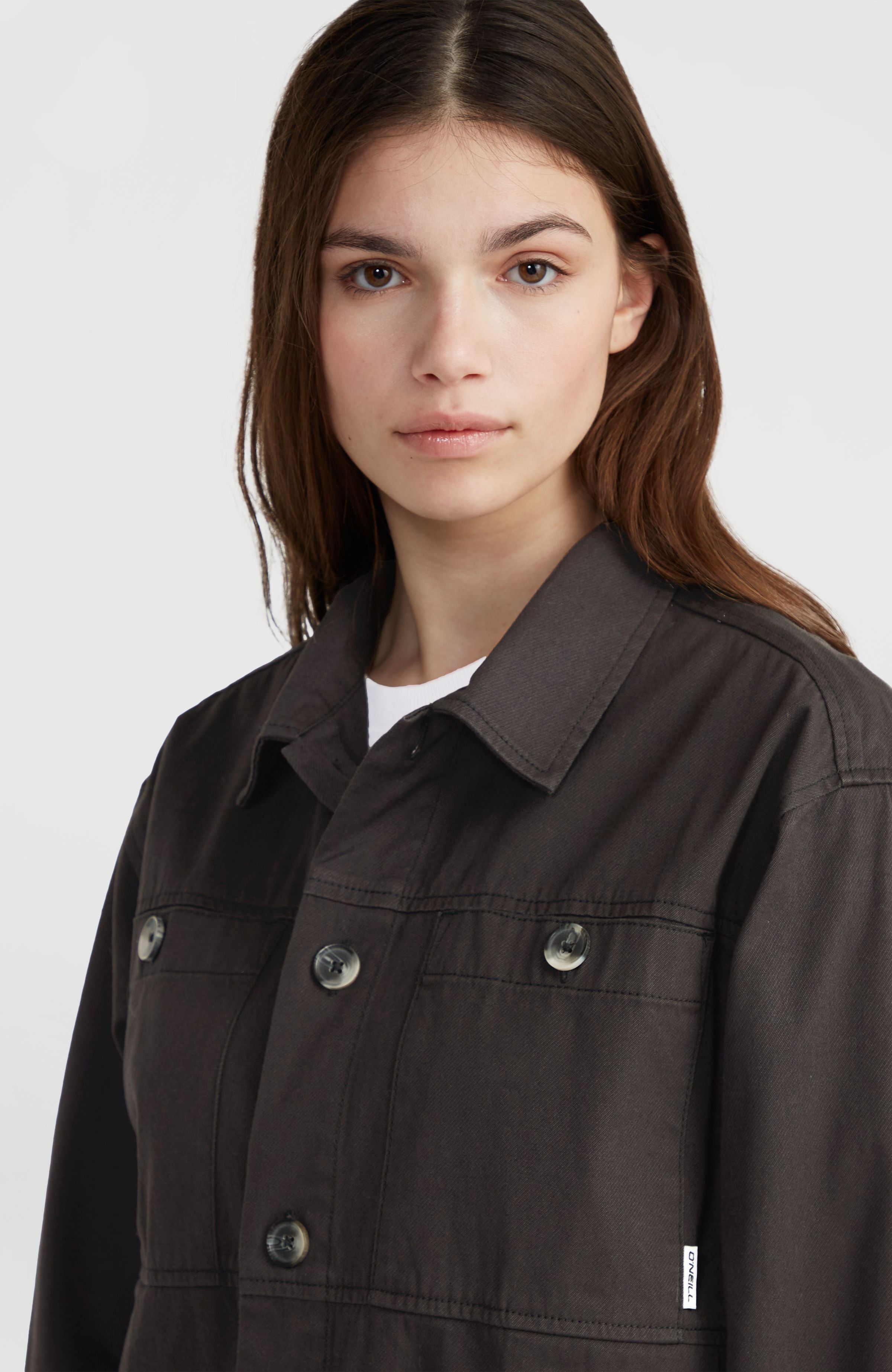 Twill overshirt