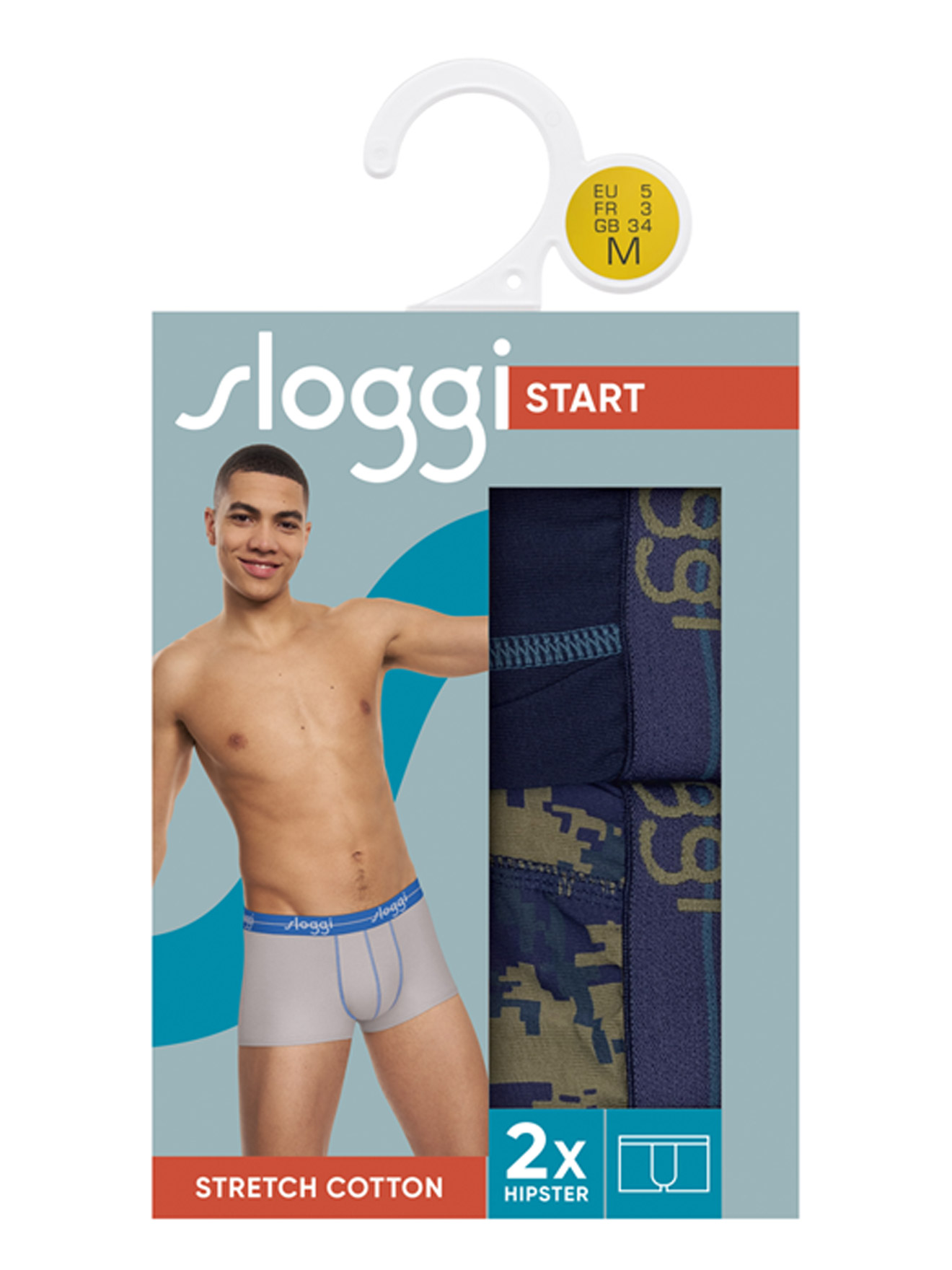 Lot de 2 shorties Start Hipster