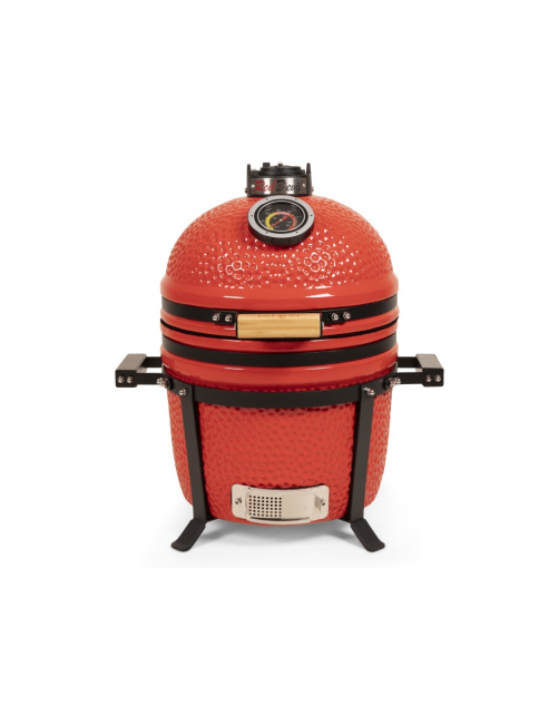 Patton Premium Kamado 15 Inch Table Red Devil - Barbecue - Ø 34 cm Rood