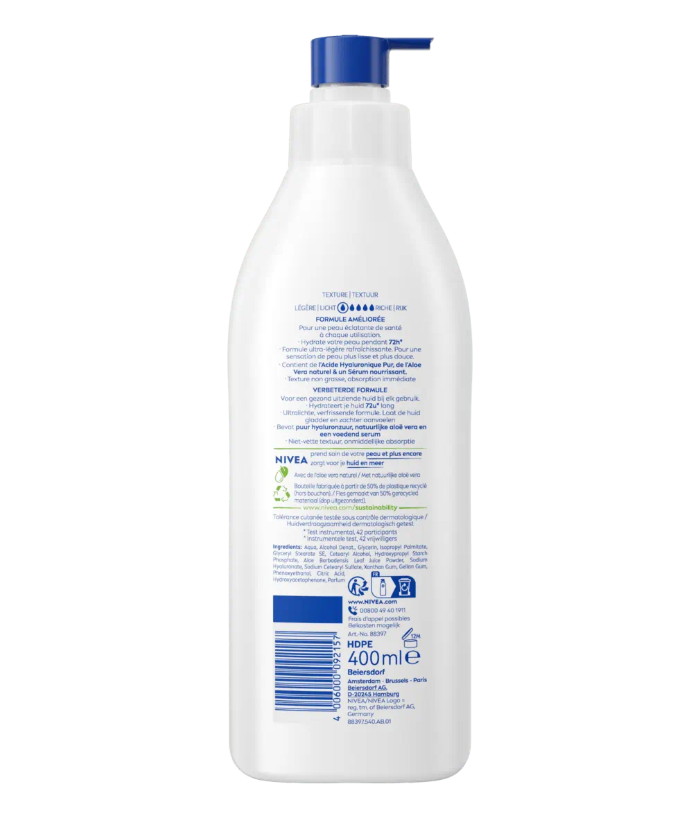 LAIT CORPS HYDRATANT ALOE VERA