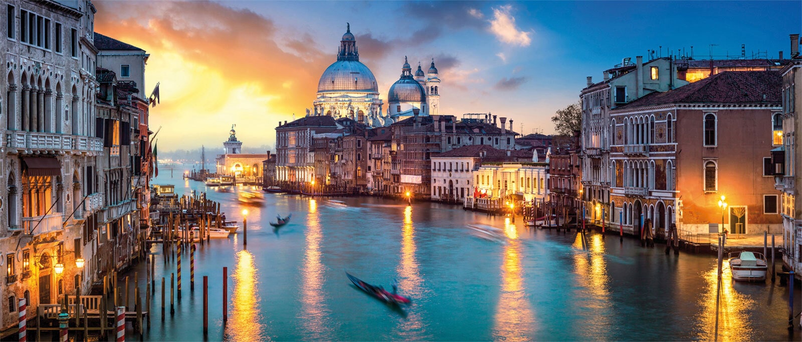 Keilrahmen Venedig 140 x 60
