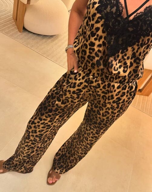 Valentin Studio Comfy Leopard Pants