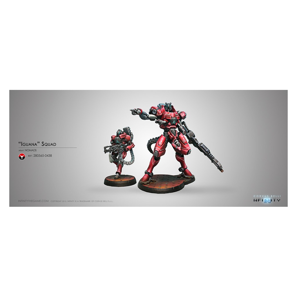 Infinity - Nomads - Iguana Squadron
