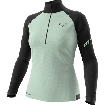 Dynafit Speed Polartec 1/2 Zip Langarmshirt Jadelite Damen