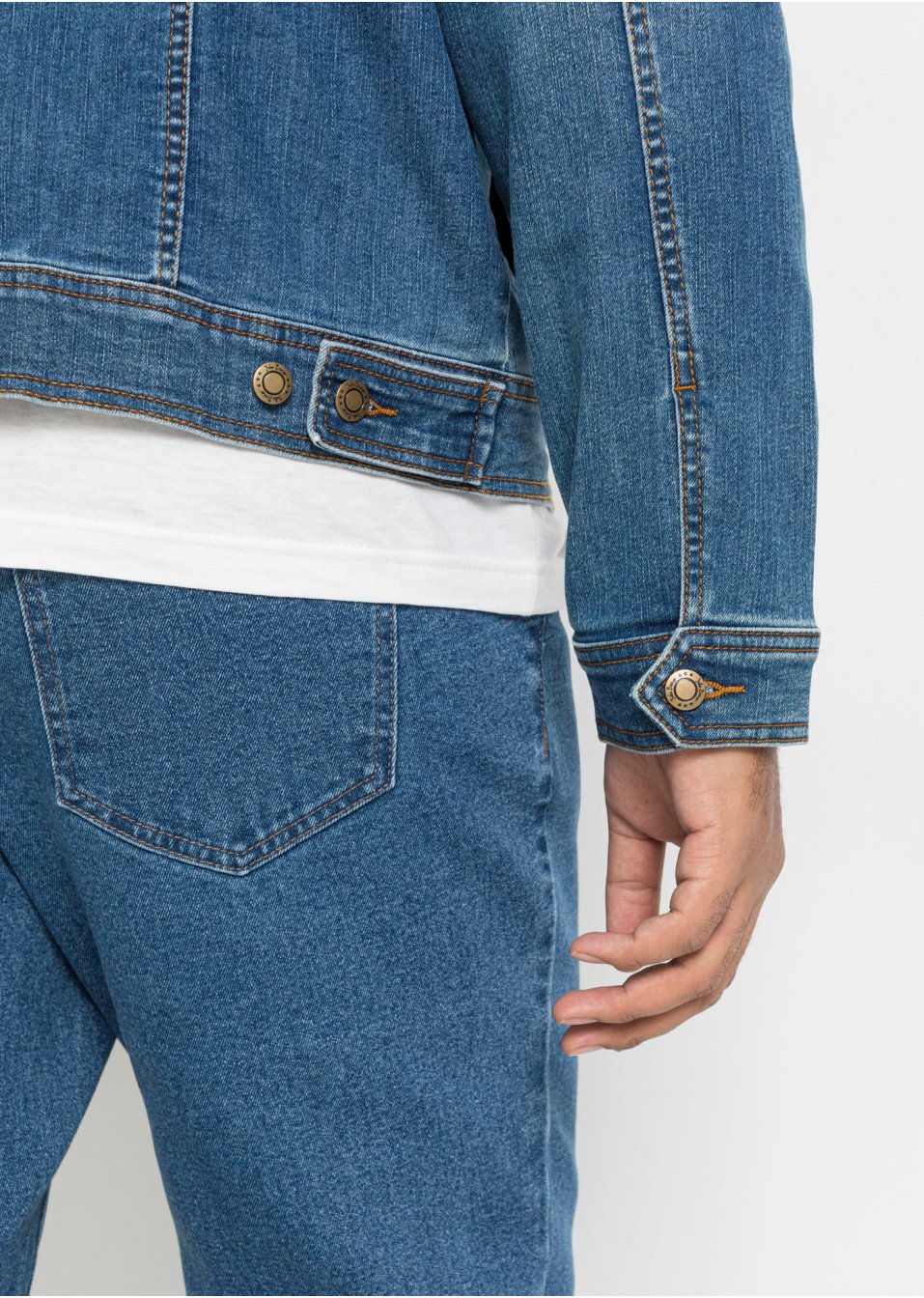 Veste en jean extensible