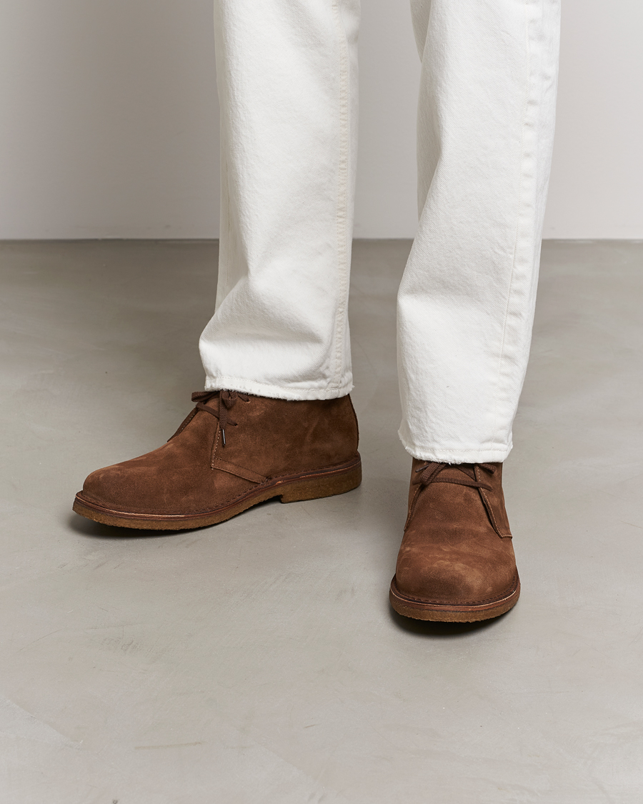 Astorflex Greenflex Desert Boot Dark Khaki Suede