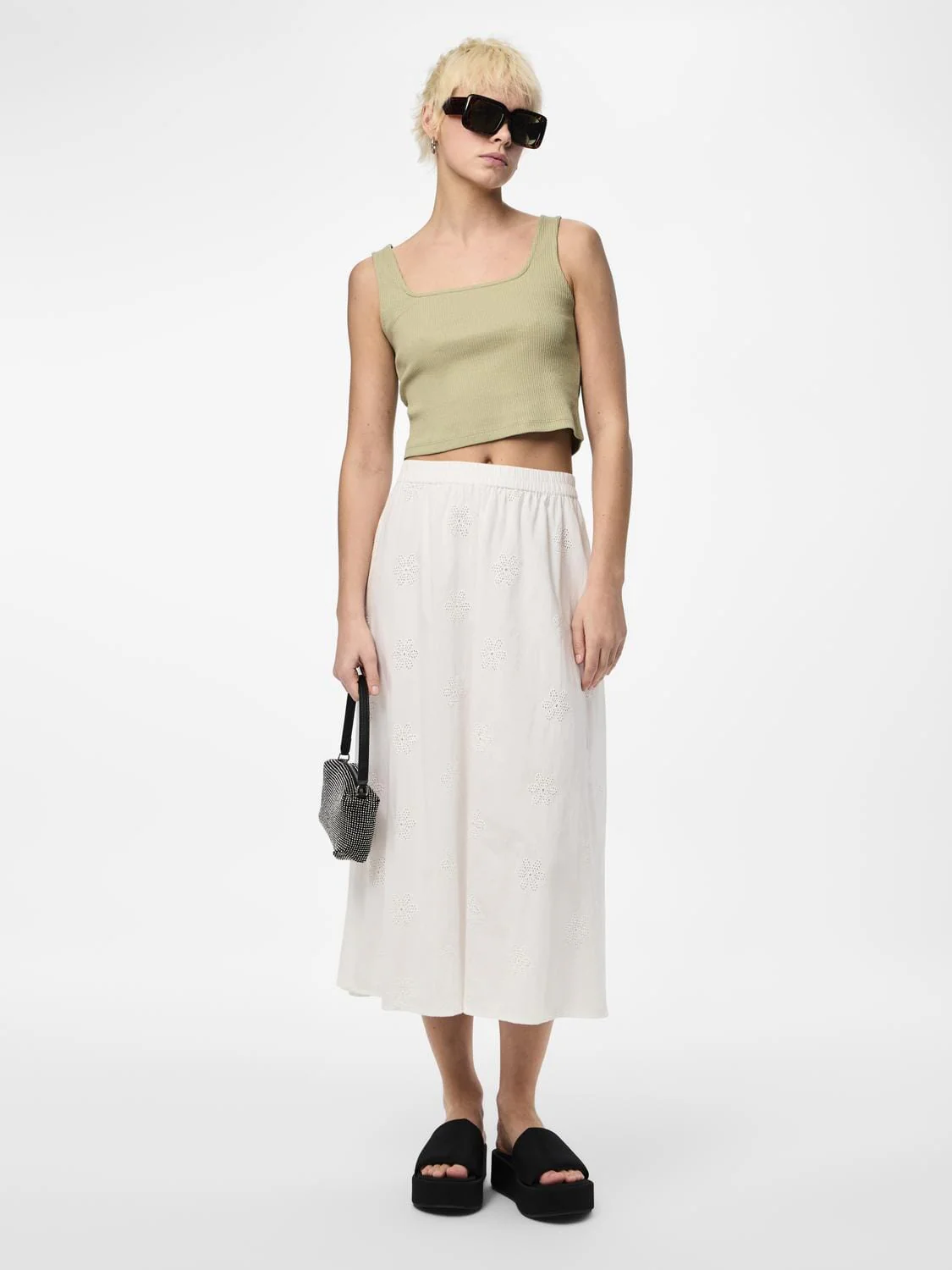Pieces Pckilli Long Skirt