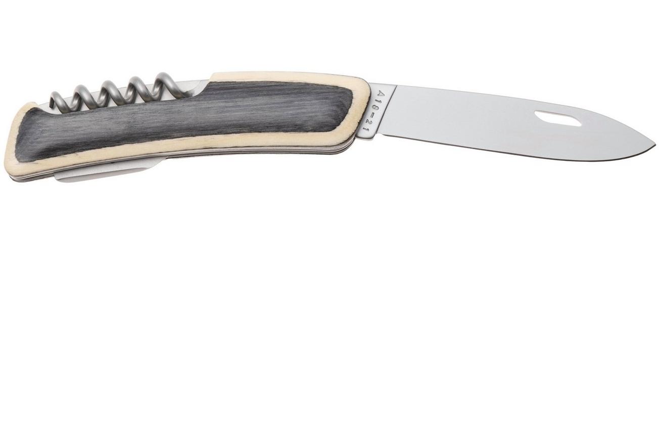Swiza D01 AM, KNI.0016.6520, Laminate White, Zwitsers zakmes, 4 tools