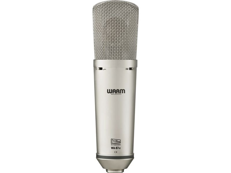 Warm Audio Kondensatormikrofon WA-87R2 Kleinmembran-Kondensatormikrofon mit Ausgangsübertrager
