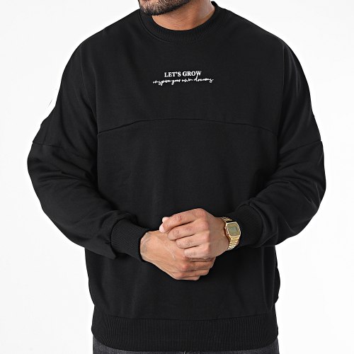 Sweat Crewneck 22-K053 Noir