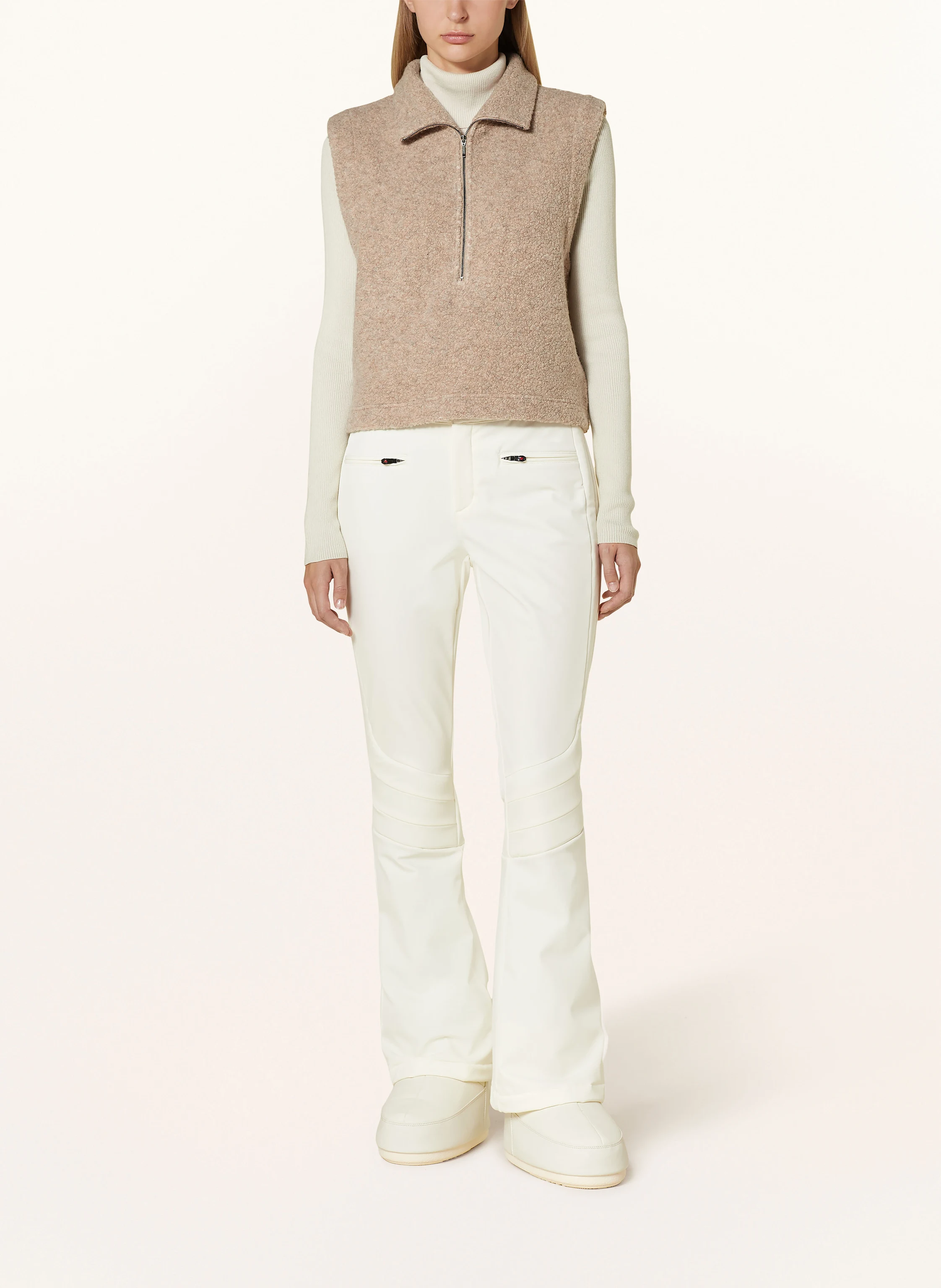 WE NORWEGIANS Fleece-Troyer ALTA aus Merinowolle