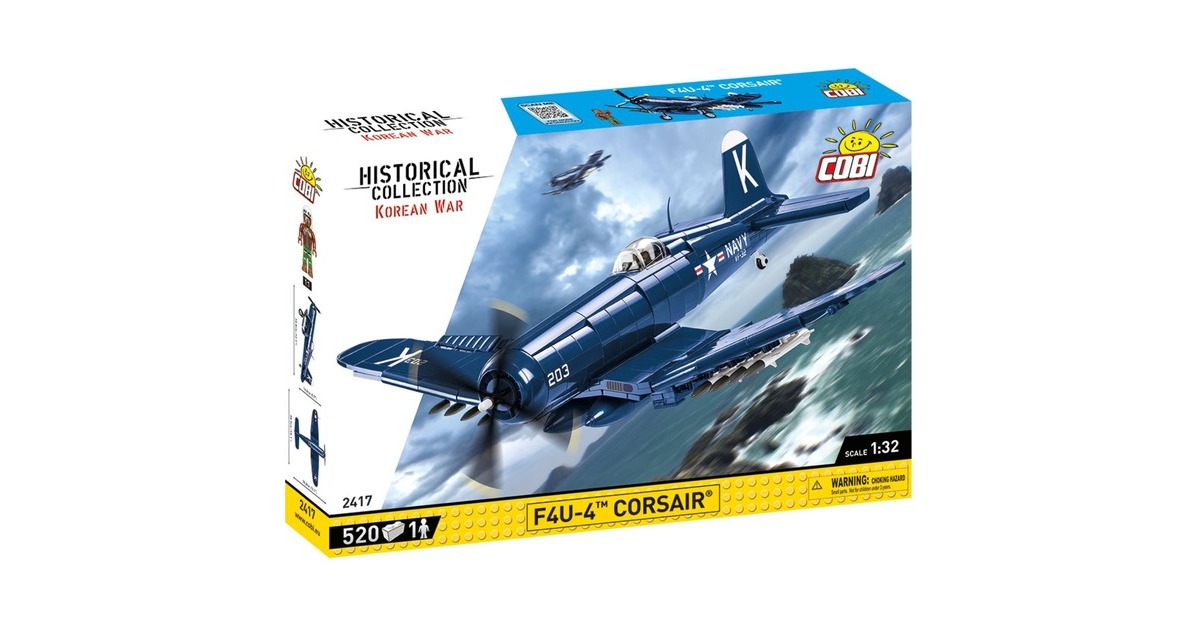 COBIHistorical Collection - F4U-4 Corsair Constructiespeelgoed  (Schaal 1:35)