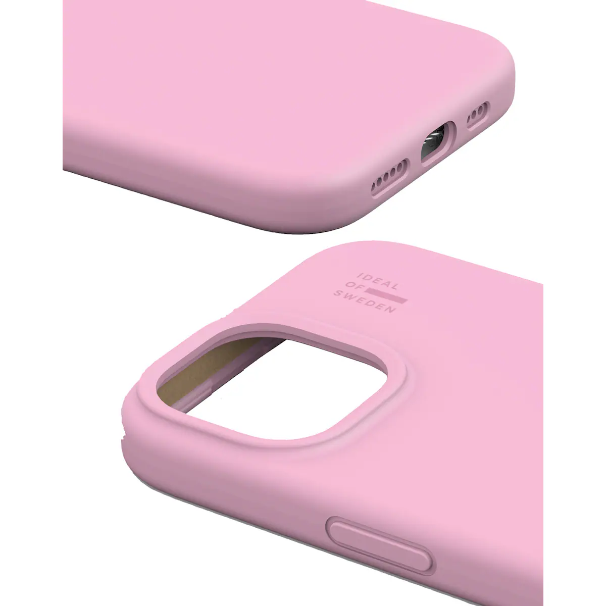 iDeal of Sweden Silicone iPhone 13/14/15 deksel (bubblegum pink)