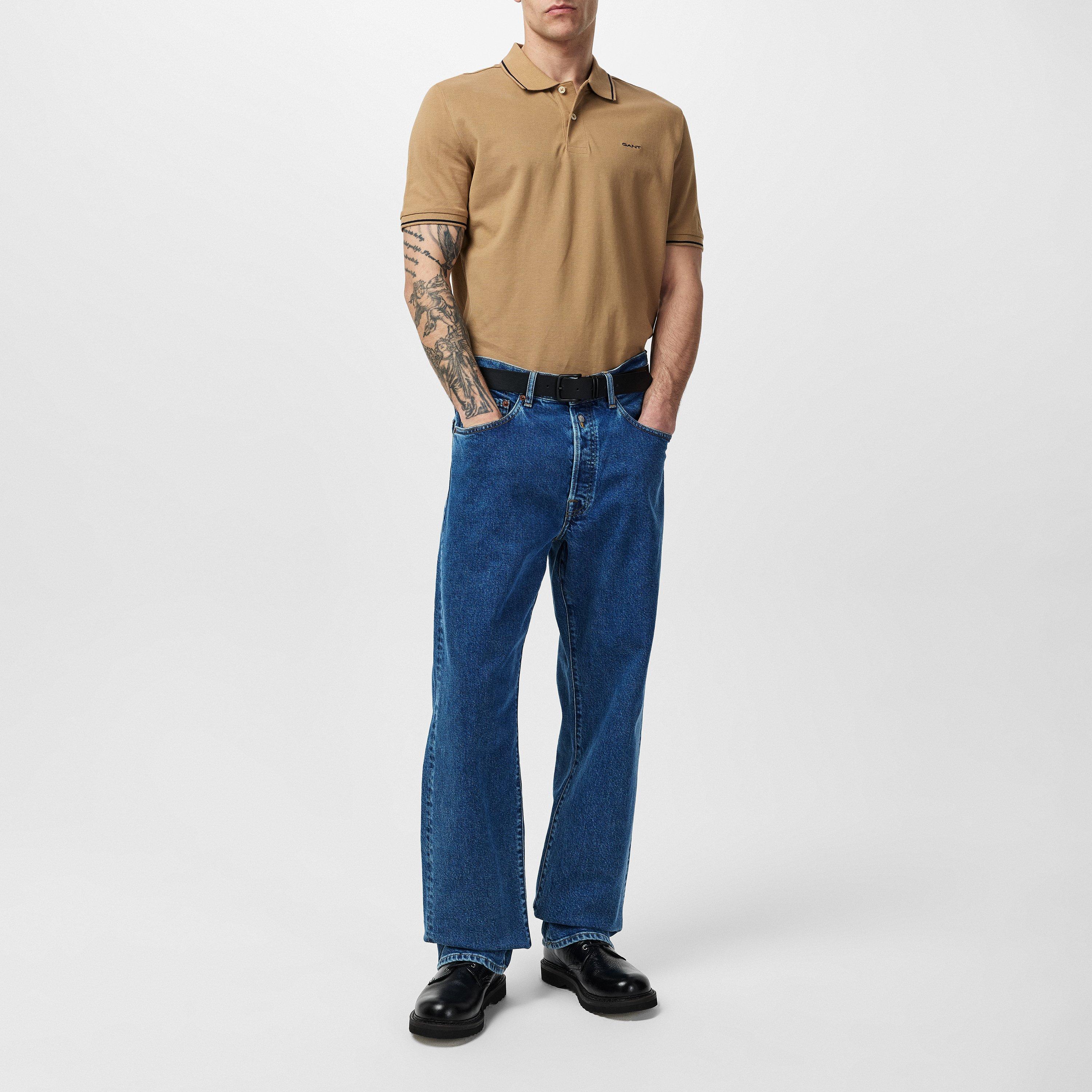 Gant Tipped Pique Polo Shirt