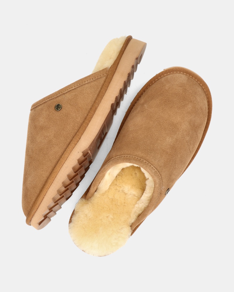 Warmbat Australia Classic Pantoffels  - cognac