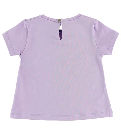 Young Versace T-Shirt - Lavendel m. Logo/Marienkäfer