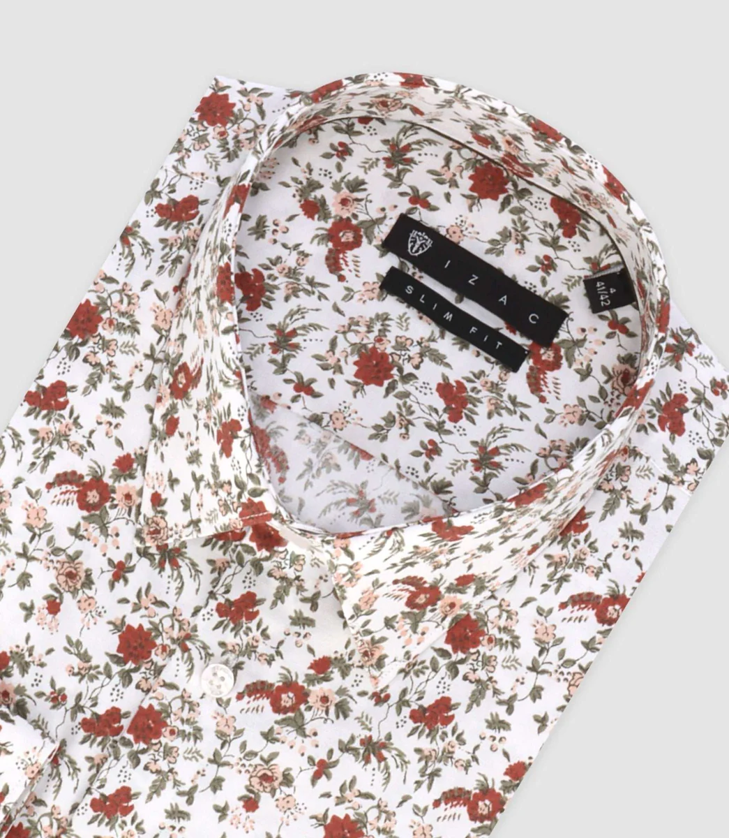 Chemise ville rose 