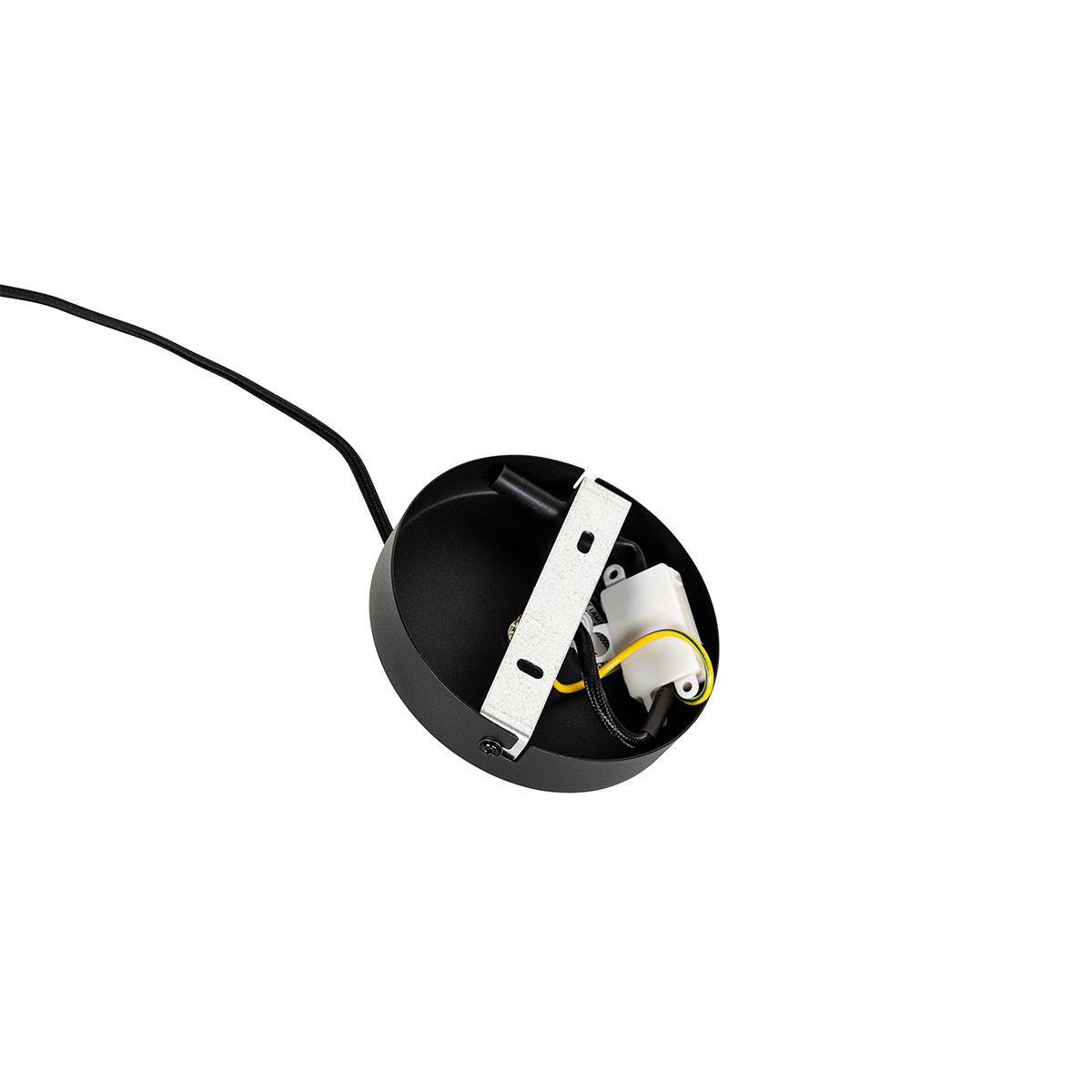 Industriële hanglamp zwart 8-lichts - Sydney