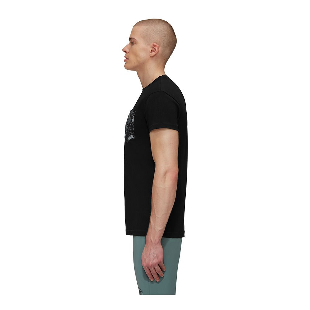 Mammut MASSONE POCKET CLIMBER - Tee-shirt Homme black