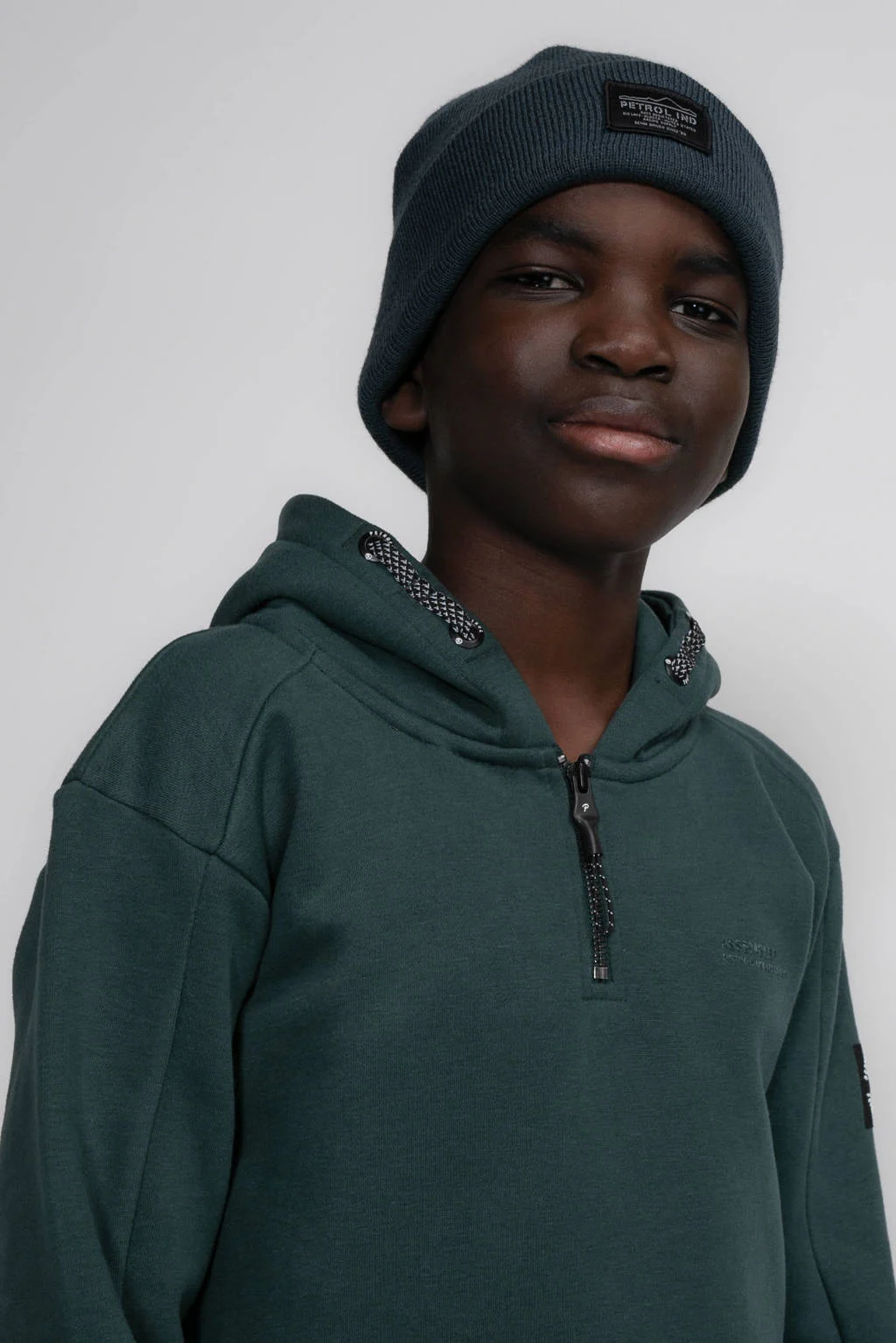 Petrol Industries hoodie groen