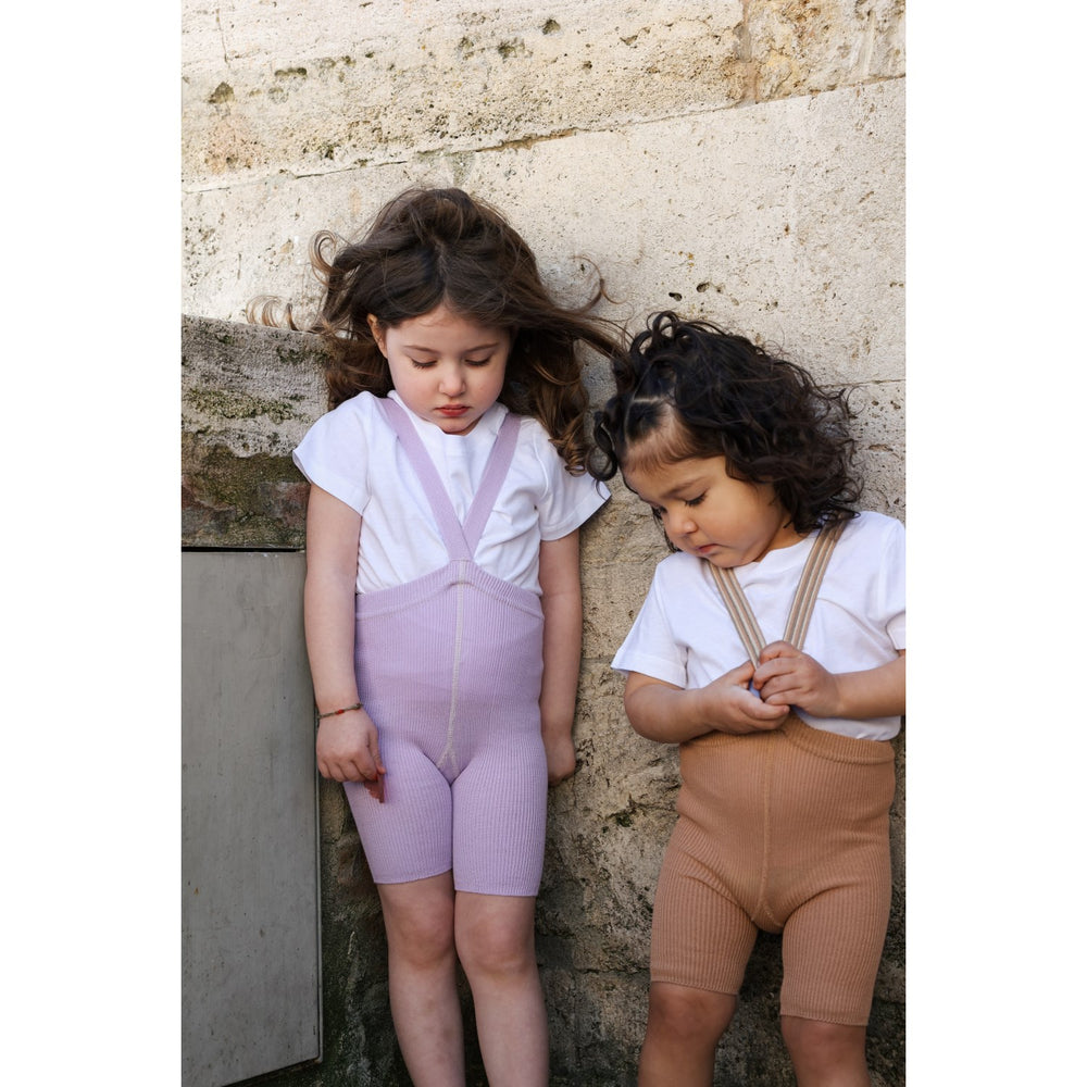Køb Silly Silas Shorty Light Brown Striped