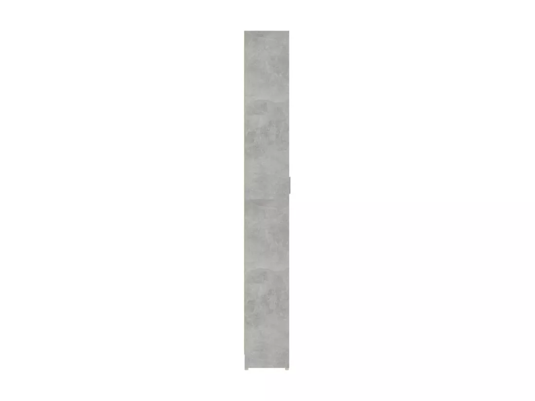 Garde-robe de couloir Gris béton 55x25x189 cm Bois d'ingénierie